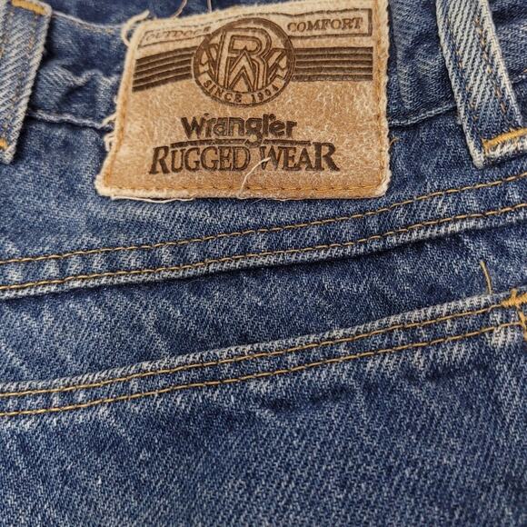 Wrangler Rugged Wear Mens 40X30 Outdoor Comfort Fleece Lined Denim Jeans - Picture 5 of 5